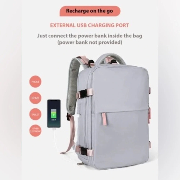 Sz 42*32cm Men Women Laptop Backpack lightweight travel Bag fit for business - Picture 2 of 10